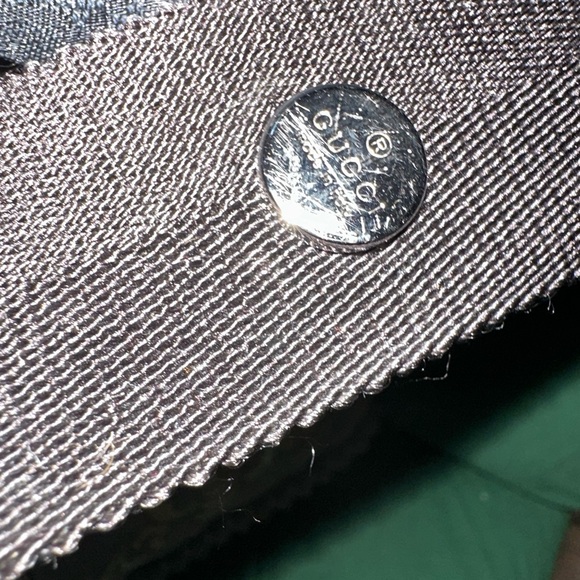 Authentic Gucci Canvas BlK diaper bag - Picture 4 of 8